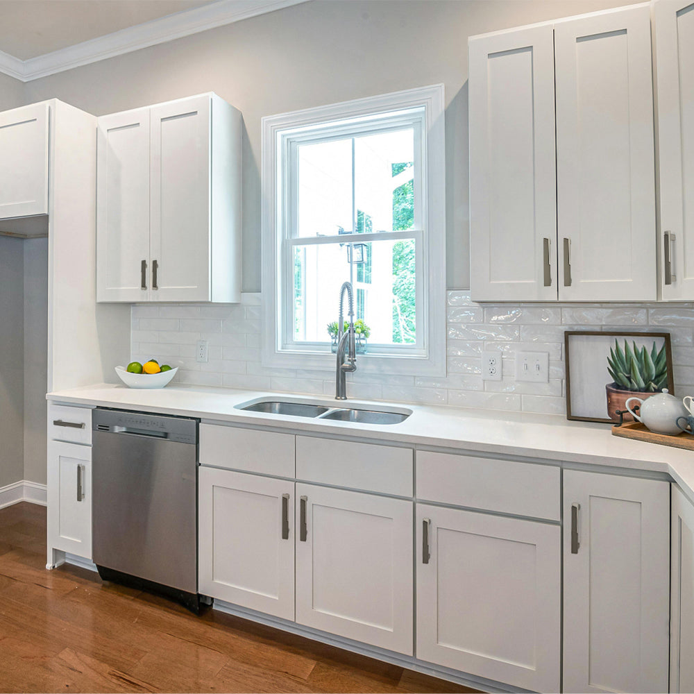 Comforsyco Two-Tone Cabinet Handles, Drawer Pulls, and Matching Knobs
