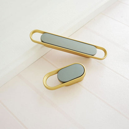 Comforsyco Two-Tone Cabinet Pull Handles and Matching Knobs