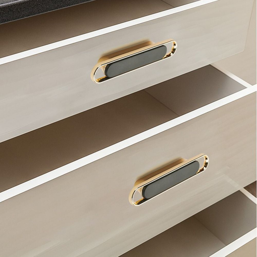 Comforsyco Two-Tone Cabinet Pull Handles and Matching Knobs