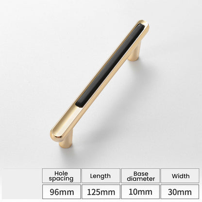 Comforsyco Two-Tone Cabinet Pulls and Drawer Handles for Wardrobes