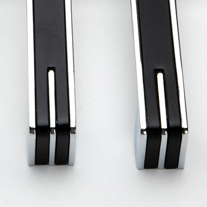 Comforsyco Two-Tone Chrome Cabinet Pulls with Knob Option