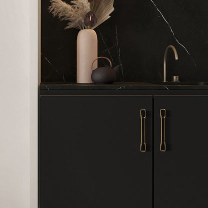 Comforsyco Two-Tone Gold Cabinet Pulls and Knobs