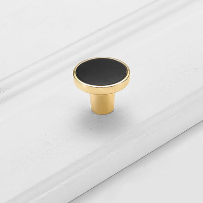 Comforsyco Two-Tone Gold Cabinet Pulls and Knobs