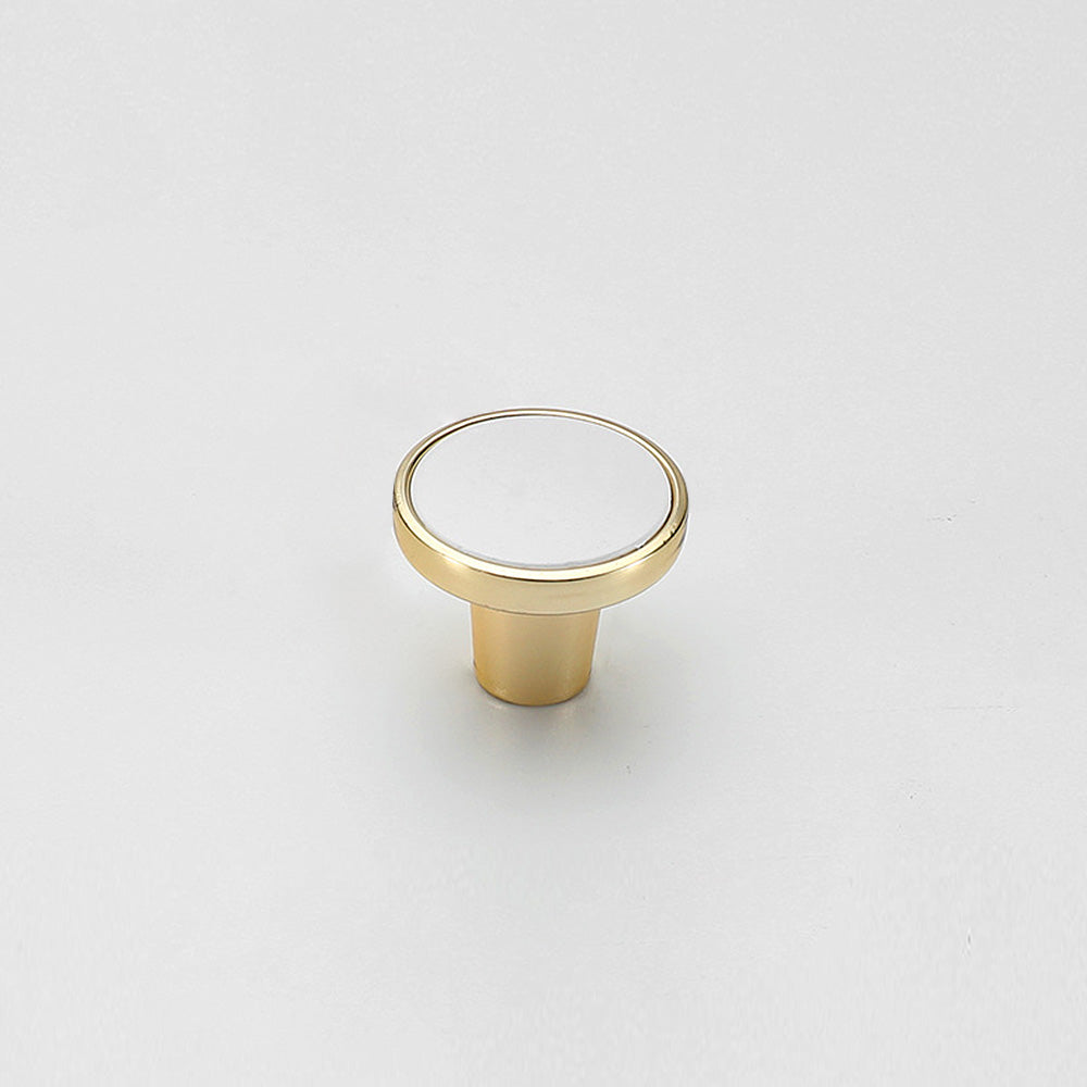 Comforsyco Two-Tone Gold Cabinet Pulls and Knobs