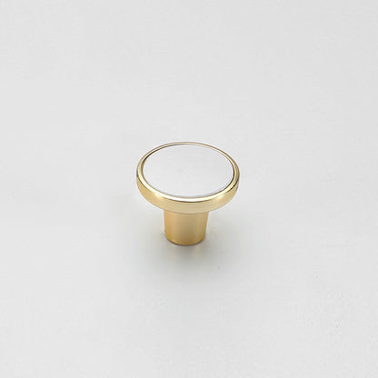 Comforsyco Two-Tone Gold Cabinet Pulls and Knobs