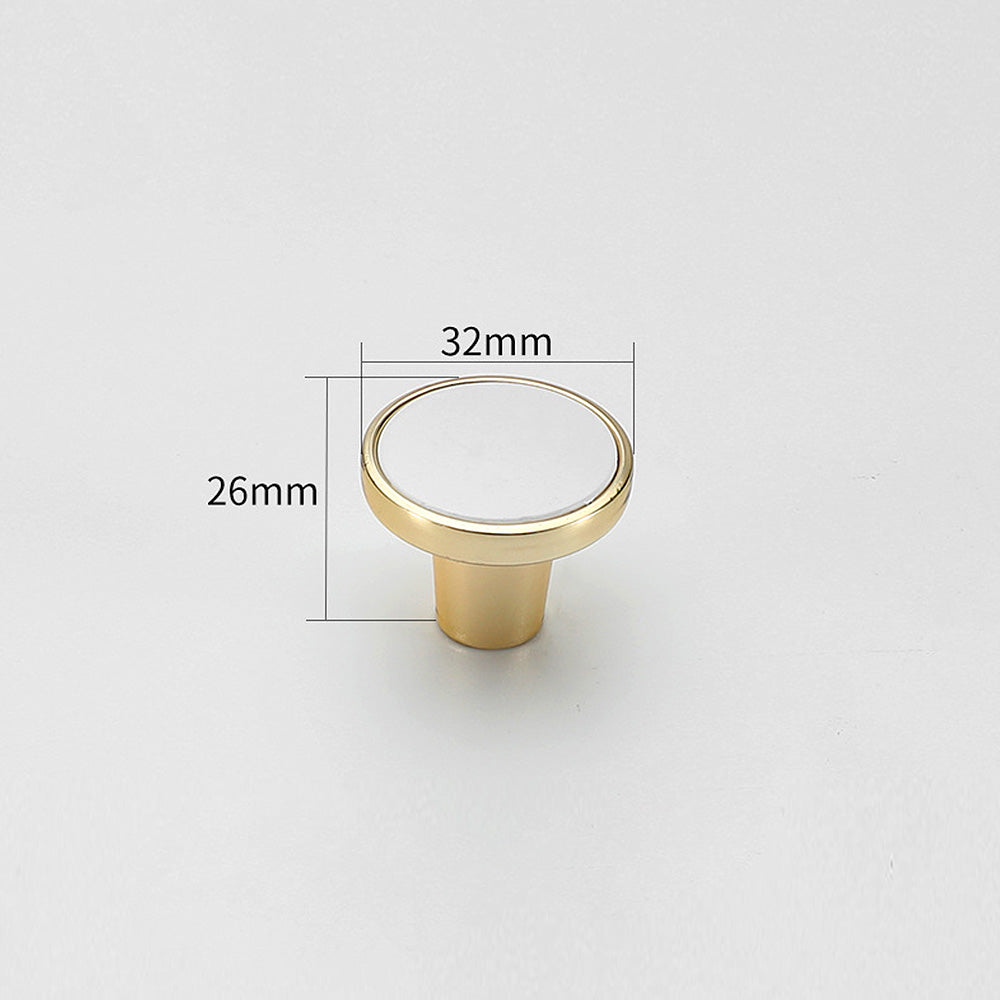 Comforsyco Two-Tone Gold Cabinet Pulls and Knobs