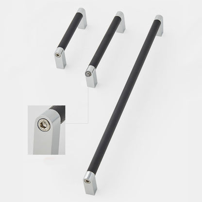 Comforsyco Two-Tone Knurled Cabinet Pulls and Knobs