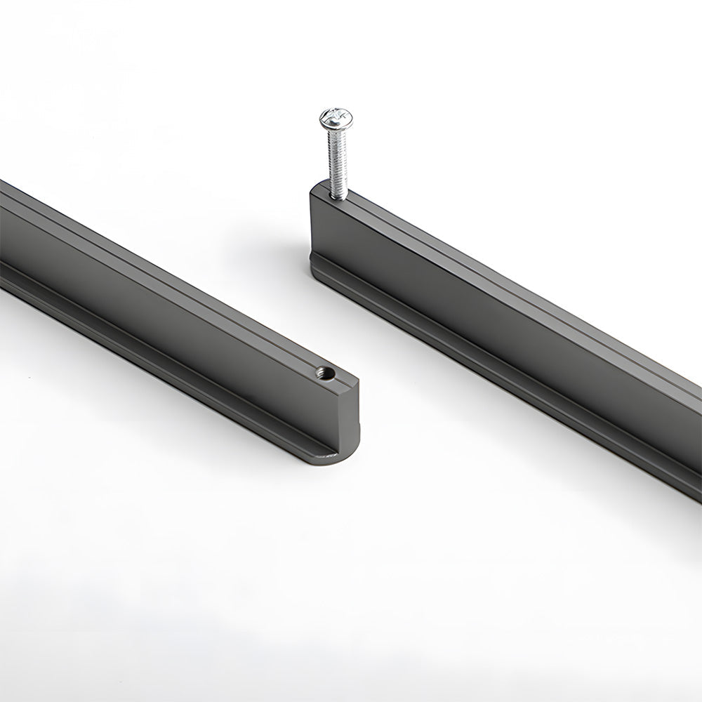Comforsyco Two-Tone Leather Cabinet Pulls and Door Handles