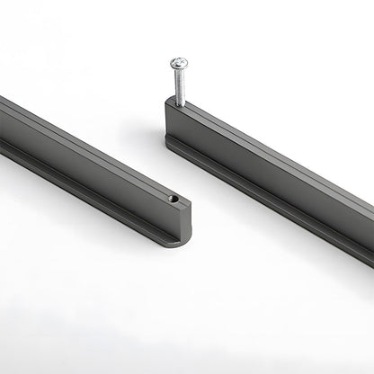 Comforsyco Two-Tone Leather Cabinet Pulls and Door Handles