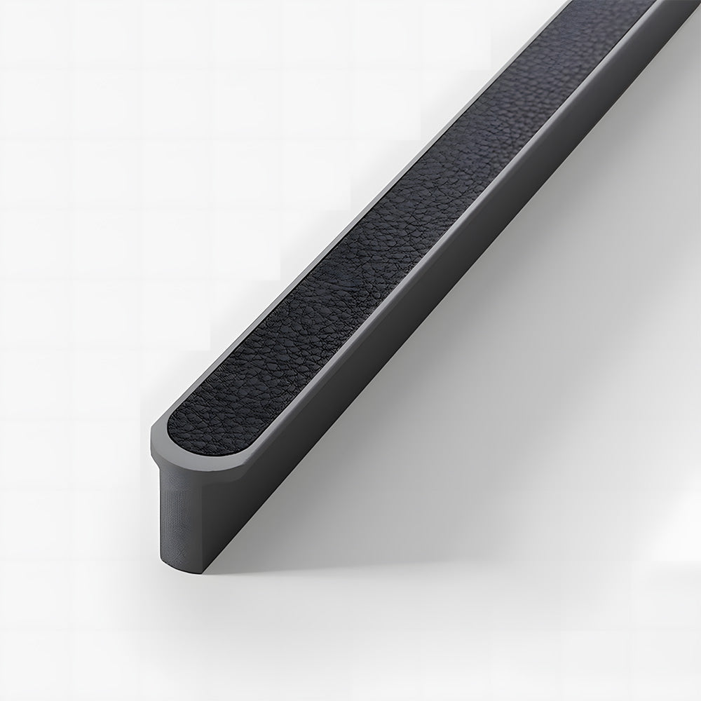 Comforsyco Two-Tone Leather Cabinet Pulls and Door Handles