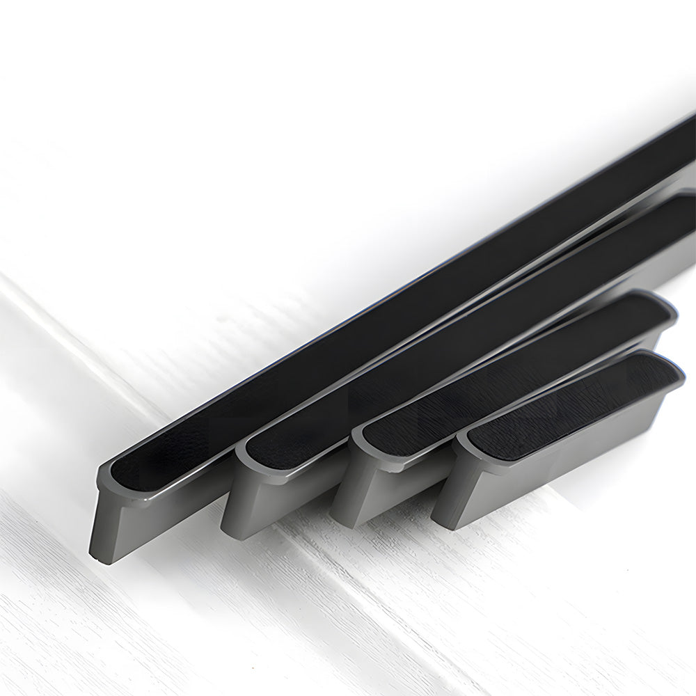 Comforsyco Two-Tone Leather Cabinet Pulls and Door Handles