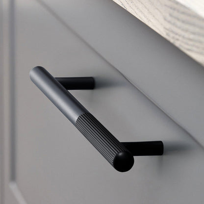 Comforsyco Two-Tone Striped Cabinet Pulls and Knobs