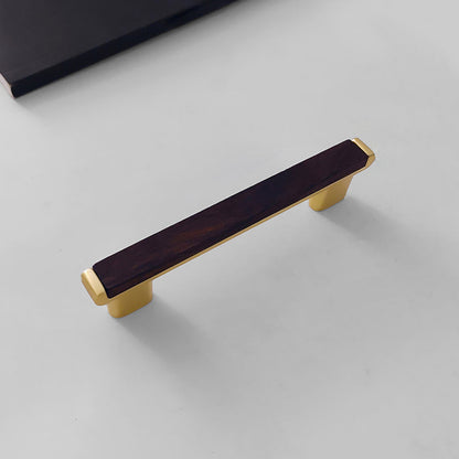 Comforsyco Two-Tone Wood Grain Cabinet Handles and Knobs