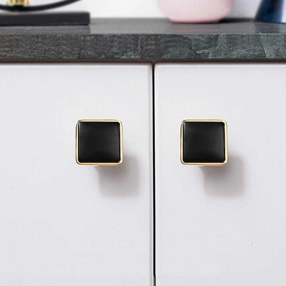 Comforsyco Two-Tone Zinc Alloy Cabinet Pulls and Knobs