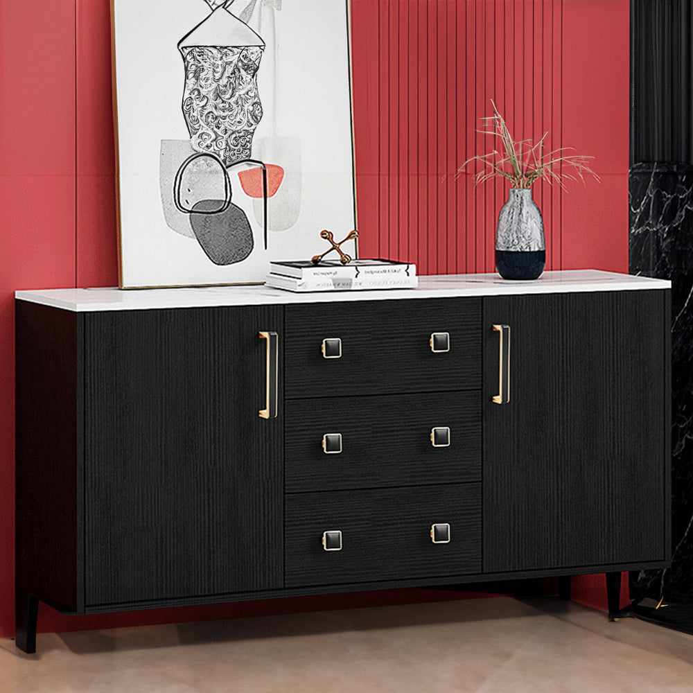 Comforsyco Two-Tone Zinc Alloy Cabinet Pulls and Knobs
