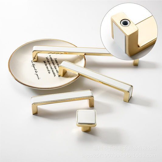 Comforsyco Two-Tone Zinc Alloy Cabinet Pulls and Knobs