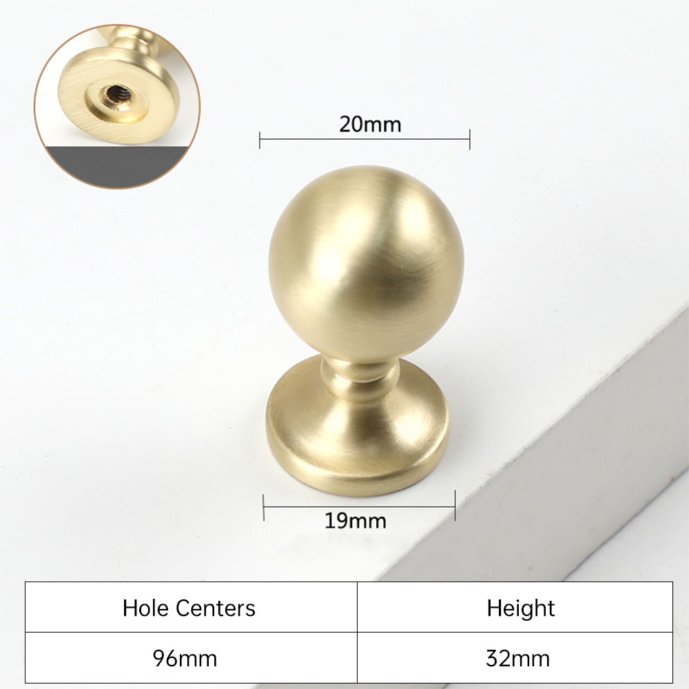 Comforsyco Two-Tone Zinc Alloy Kitchen Cabinet Pulls and Knobs