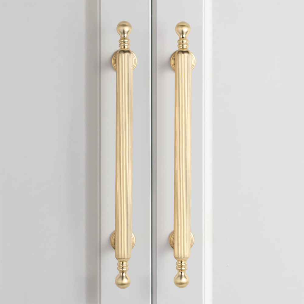 Comforsyco Two-Tone Zinc Alloy Kitchen Cabinet Pulls and Knobs