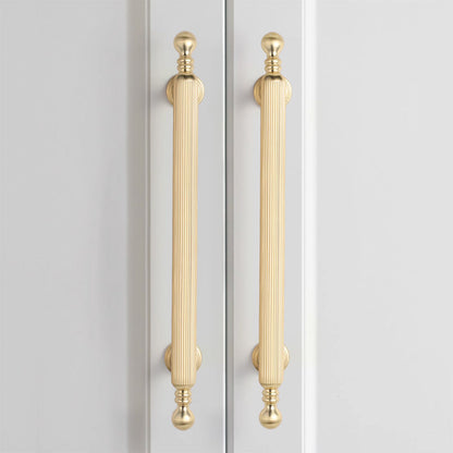 Comforsyco Two-Tone Zinc Alloy Kitchen Cabinet Pulls and Knobs