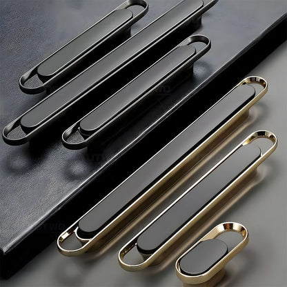Comforsyco Two-color Zinc Alloy Modern Cabinet Handles