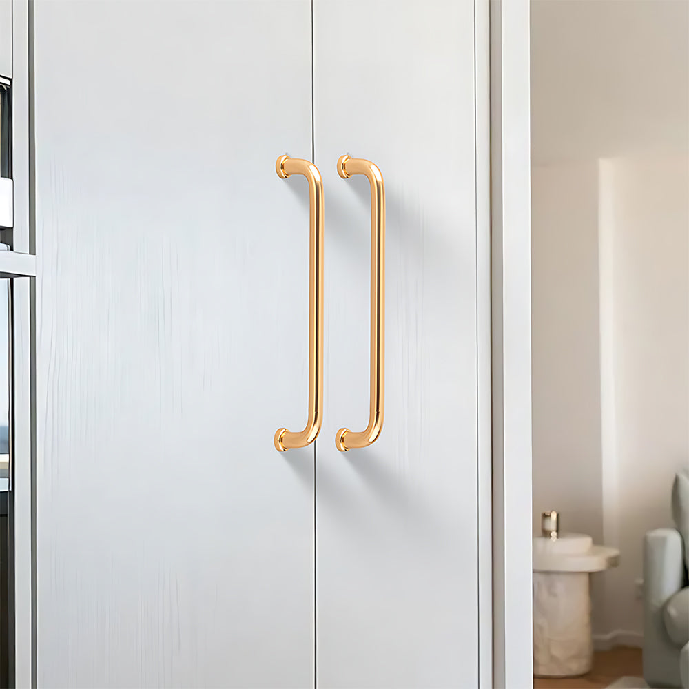 Comforsyco U-Shaped Rounded Arc Cabinet Handles and Drawer Pulls