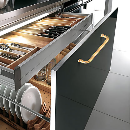 Comforsyco U-Shaped Rounded Arc Cabinet Handles and Drawer Pulls