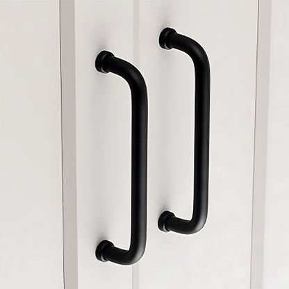 Comforsyco U-Shaped Rounded Arc Cabinet Handles and Drawer Pulls