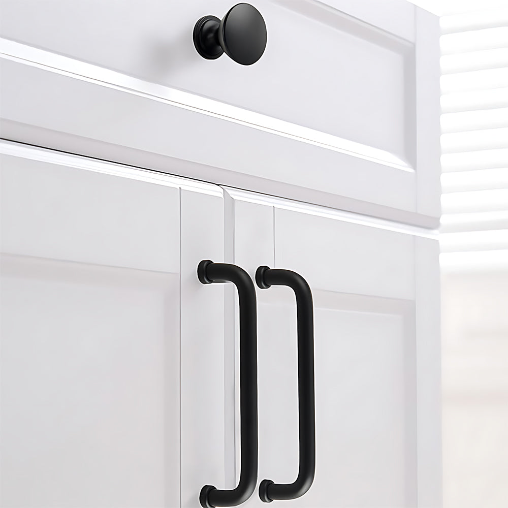 Comforsyco U-Shaped Rounded Arc Cabinet Handles and Drawer Pulls