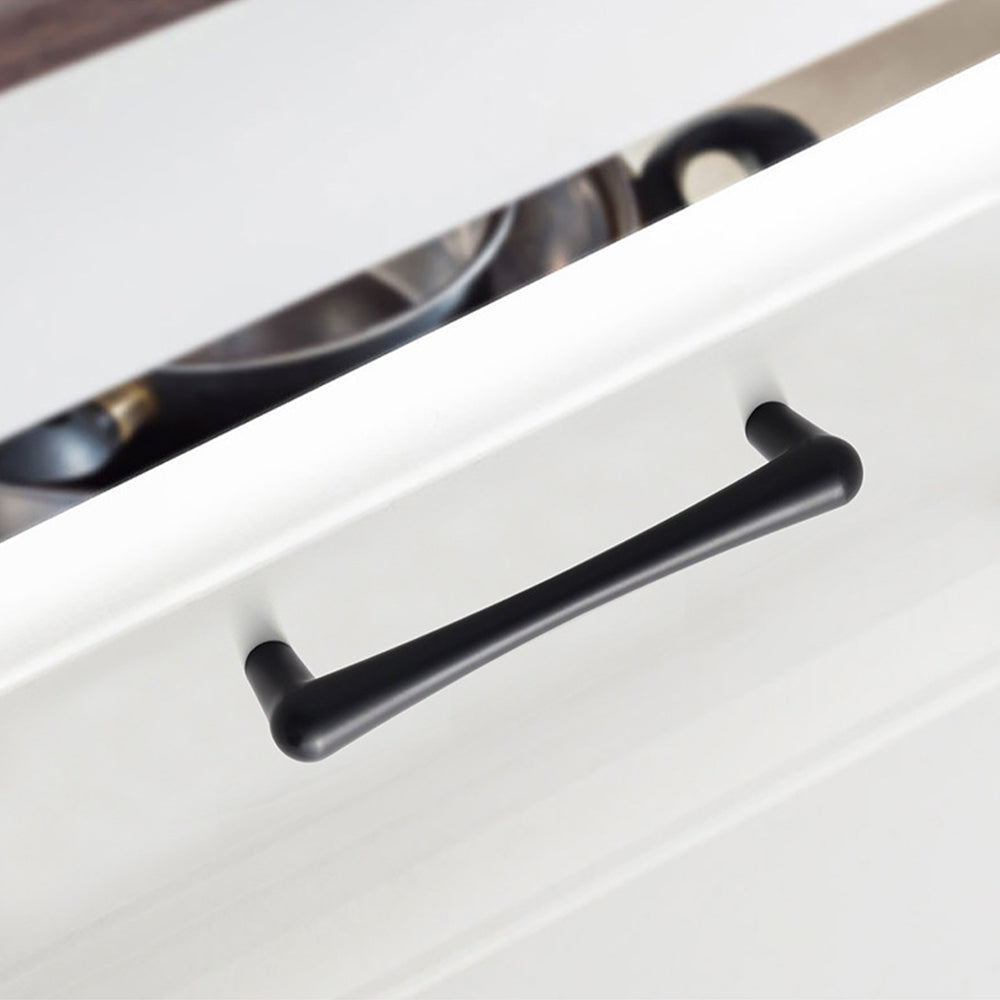 Comforsyco Vintage Zinc Alloy Bow Drawer Pulls and Round Cabinet Knobs
