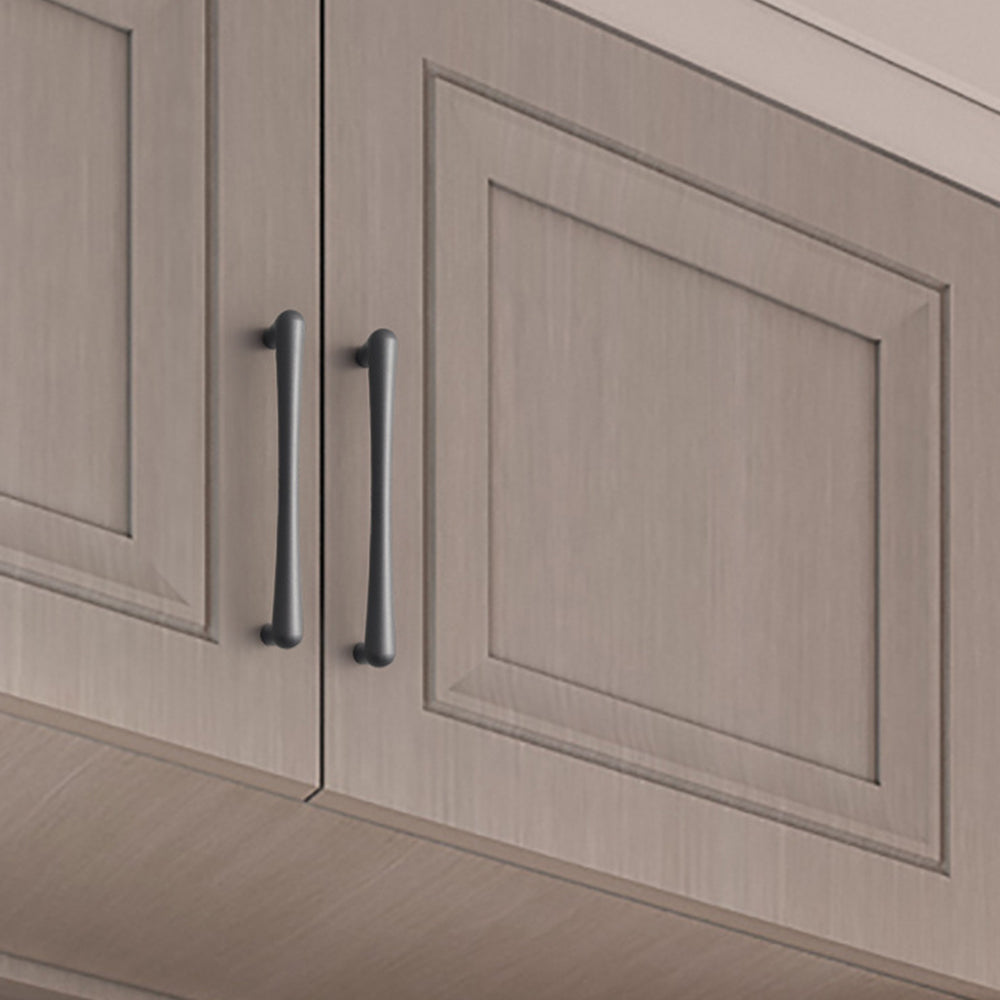 Comforsyco Vintage Zinc Alloy Bow Drawer Pulls and Round Cabinet Knobs