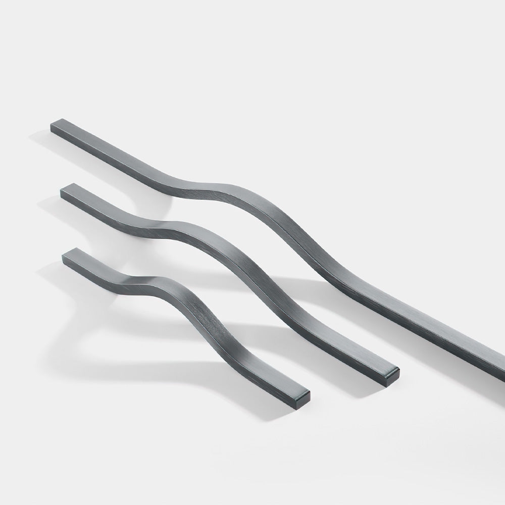 Comforsyco Wavy Aluminum Alloy Cabinet Handles