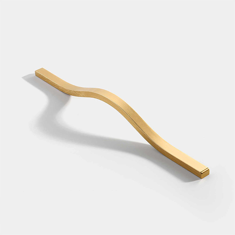 Comforsyco Wavy Aluminum Alloy Cabinet Handles