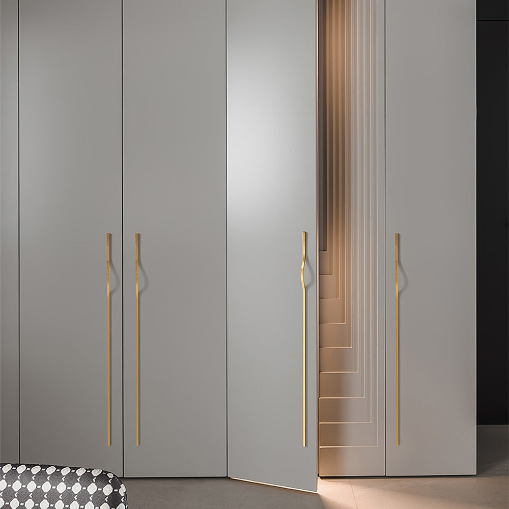Comforsyco Wavy Aluminum Alloy Cabinet Handles