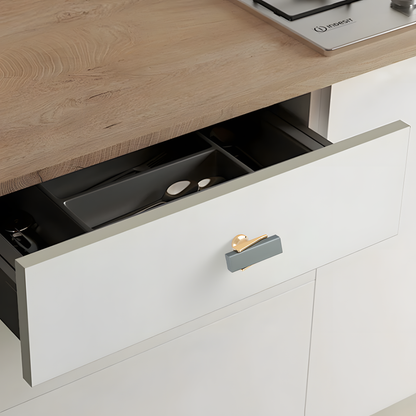 Comforsyco Zinc Alloy Modern Kitchen Cabinet Pulls