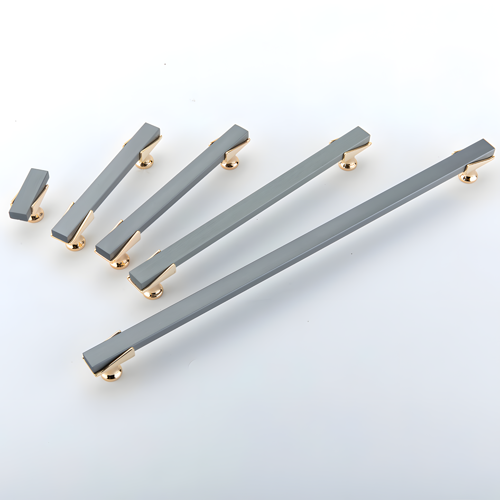 Comforsyco Zinc Alloy Modern Kitchen Cabinet Pulls
