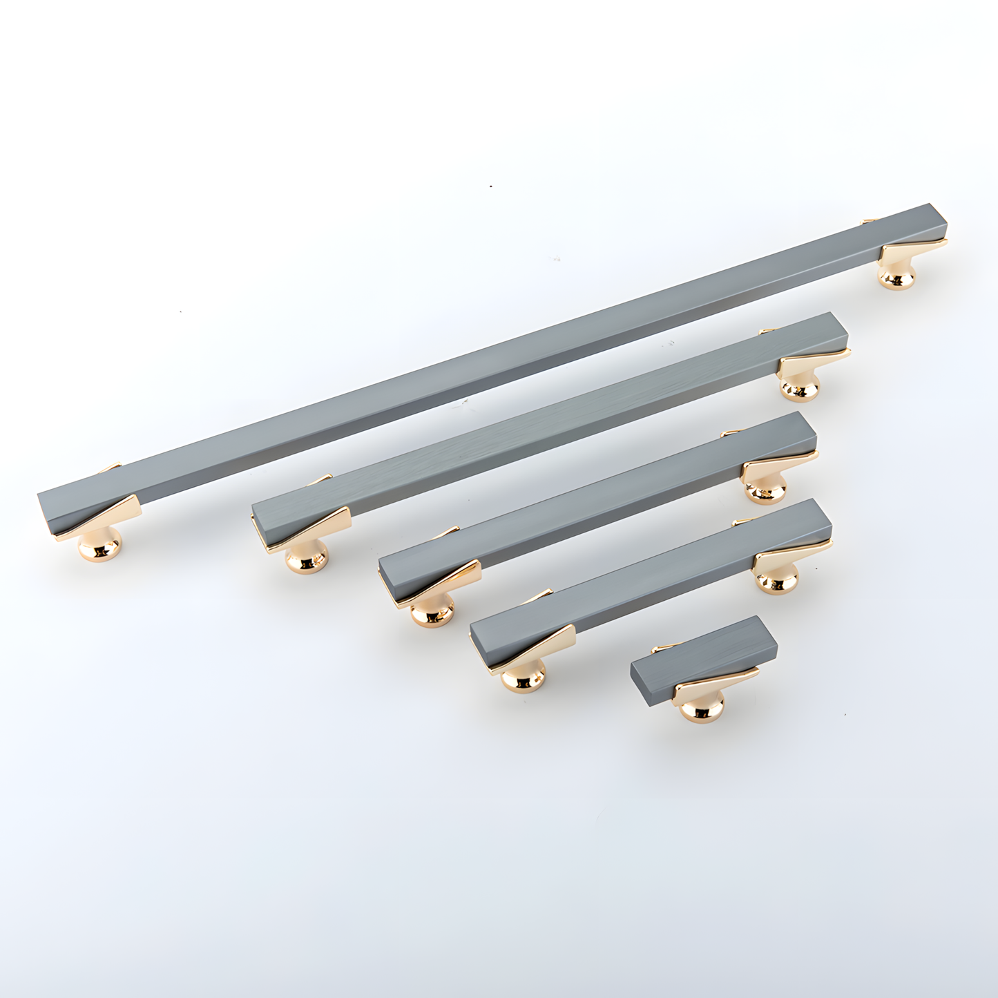 Comforsyco Zinc Alloy Modern Kitchen Cabinet Pulls