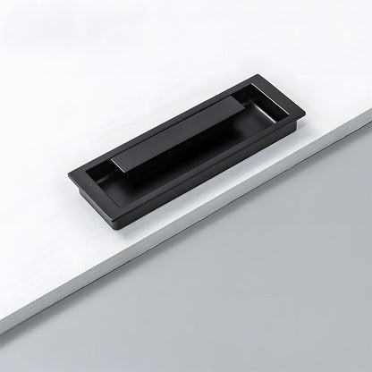 Comforsyco Zinc Alloy Recessed Cabinet Handles with Sliding Bar