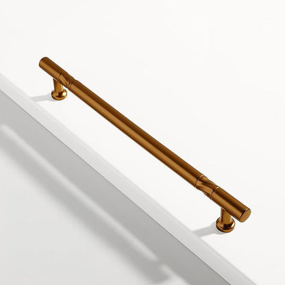 Comforsyco Zinc Alloy Round Bar Cabinet Pulls and Knobs