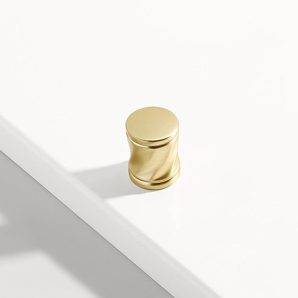 Comforsyco Zinc Alloy Round Bar Cabinet Pulls and Knobs