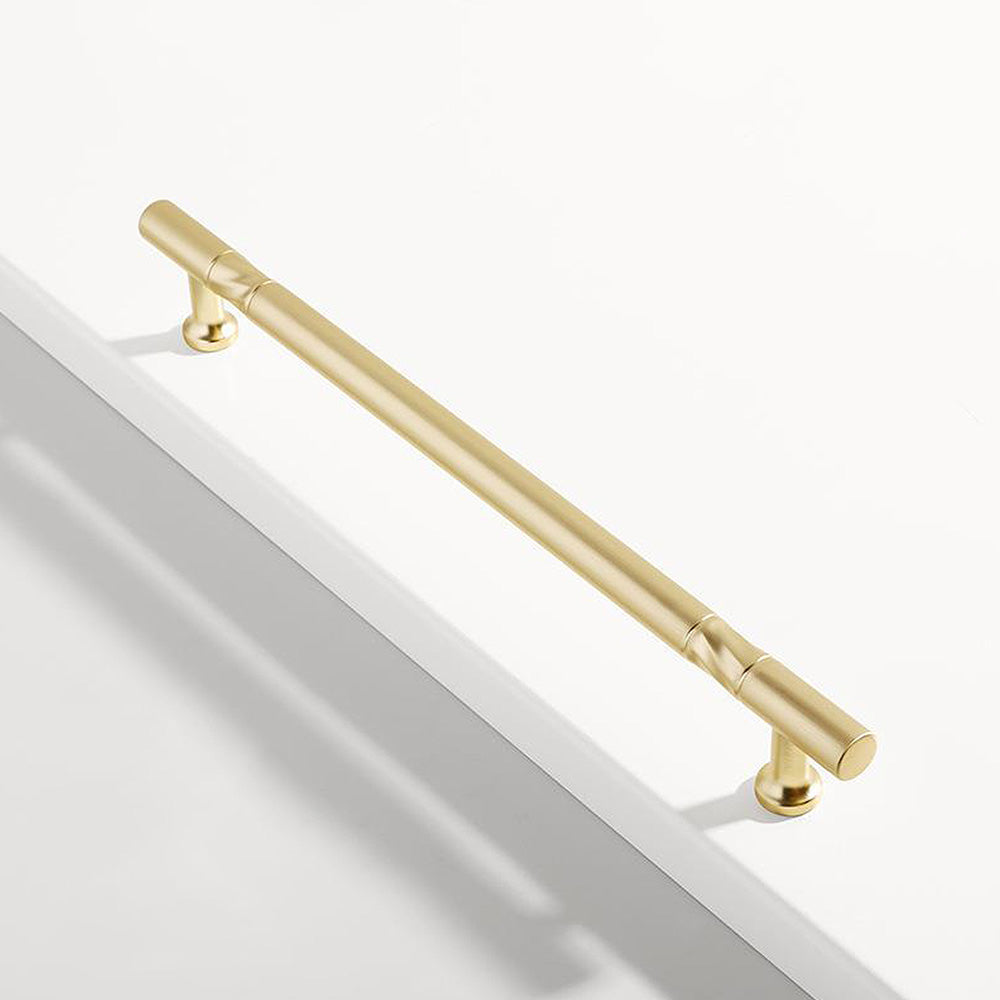 Comforsyco Zinc Alloy Round Bar Cabinet Pulls and Knobs