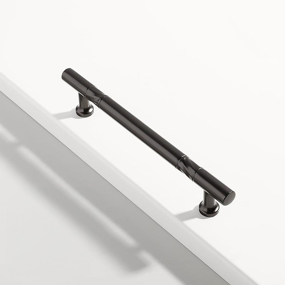 Comforsyco Zinc Alloy Round Bar Cabinet Pulls and Knobs