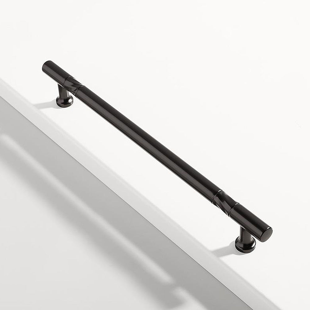 Comforsyco Zinc Alloy Round Bar Cabinet Pulls and Knobs