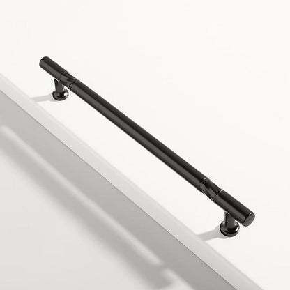 Comforsyco Zinc Alloy Round Bar Cabinet Pulls and Knobs