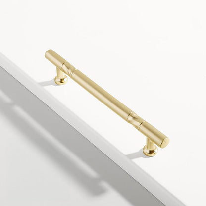 Comforsyco Zinc Alloy Round Bar Cabinet Pulls and Knobs