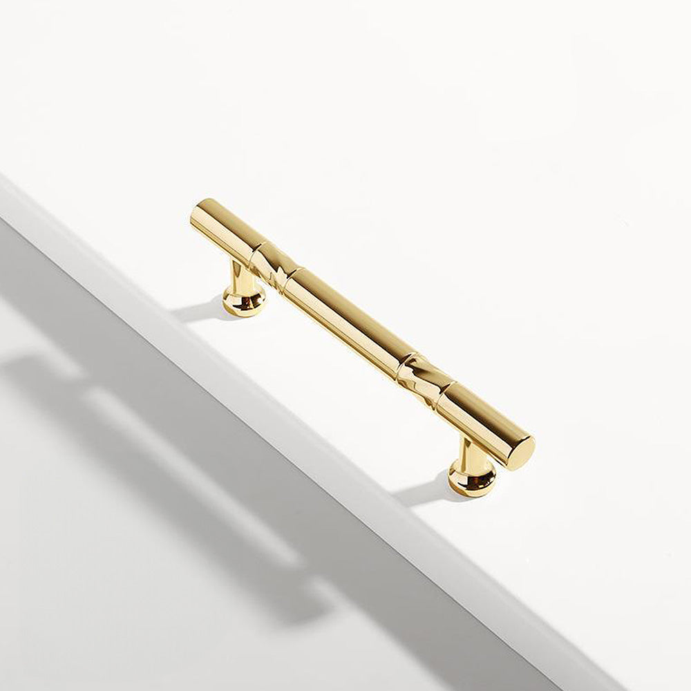 Comforsyco Zinc Alloy Round Bar Cabinet Pulls and Knobs