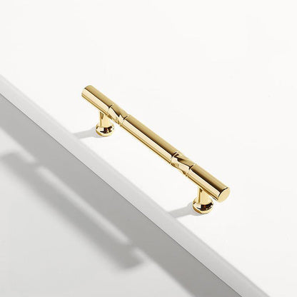 Comforsyco Zinc Alloy Round Bar Cabinet Pulls and Knobs