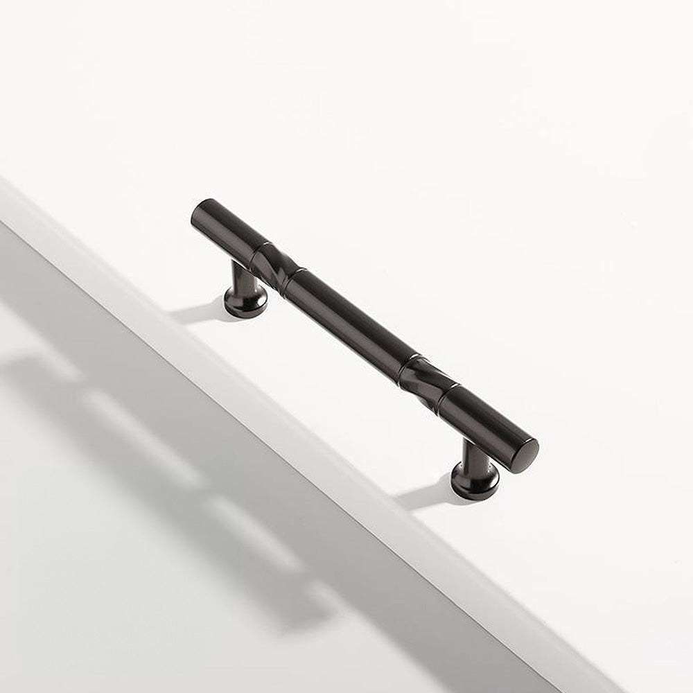 Comforsyco Zinc Alloy Round Bar Cabinet Pulls and Knobs