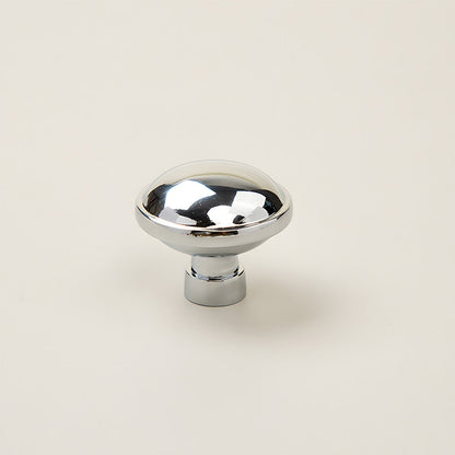 Comforsyco Zinc Alloy Round Bar Cabinet Pulls with Matching Knobs