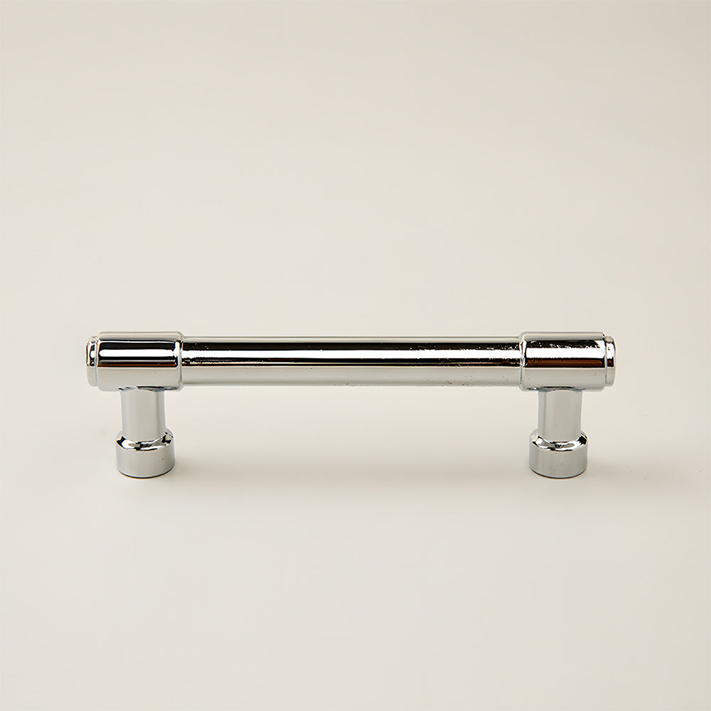 Comforsyco Zinc Alloy Round Bar Cabinet Pulls with Matching Knobs