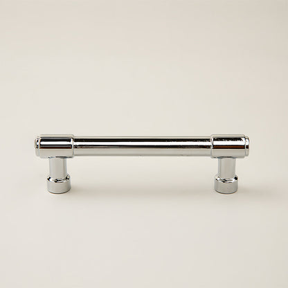 Comforsyco Zinc Alloy Round Bar Cabinet Pulls with Matching Knobs